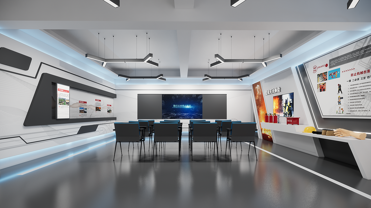 某单位实训室（图ZMzI2MDU5Nzc2） - 展陈设计 - 站酷设计师Mrd邓原创素材 - 站酷ZCOOL
