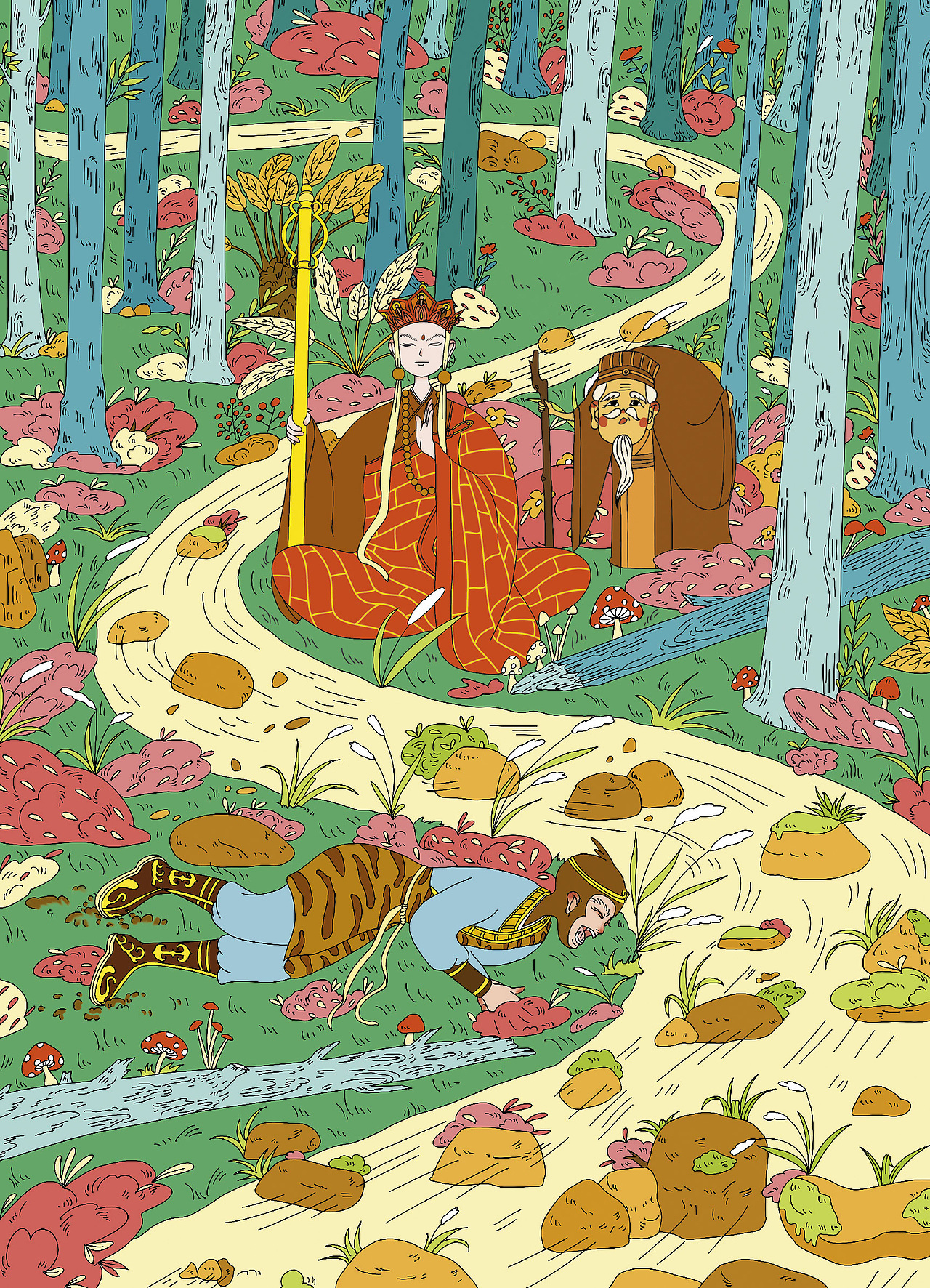 去年画的一些低幼走迷宫之类的插画（图ZMzI1NzIxNjIw） - 儿童插画 - 站酷设计师阿岛的信原创素材 - 站酷ZCOOL