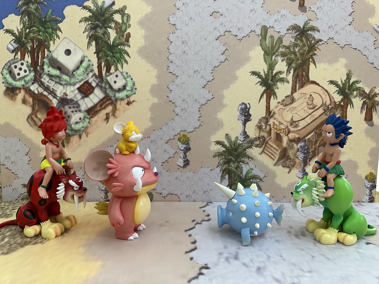 石器时代私人定制手办模型鲁比、海胆、老虎（图ZMzM2ODE2NTQ4） - 人文/纪实摄影 - 站酷设计师Z644877344原创素材 - 站酷ZCOOL