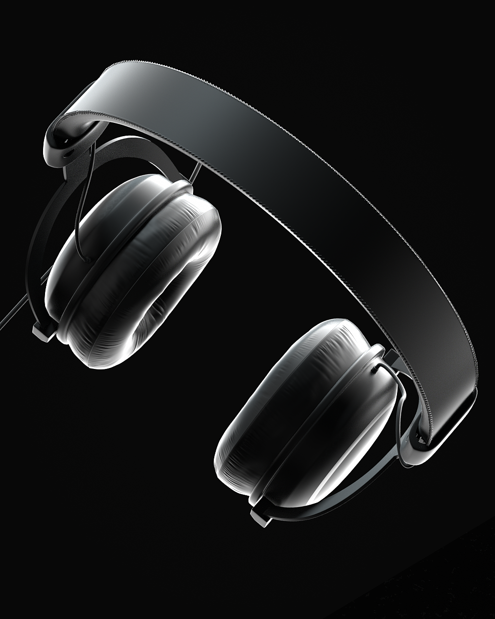 耳机三维产品Octane渲染