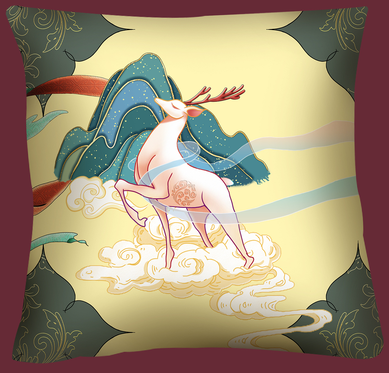 抱枕印刷图案版权作品发布