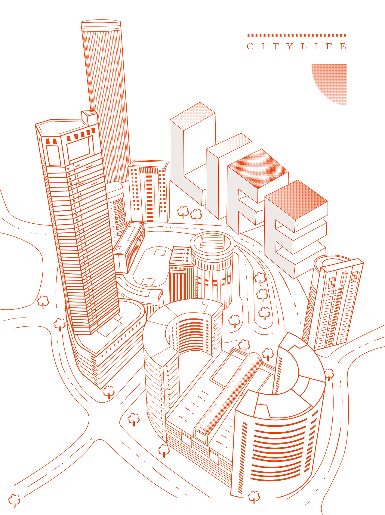 帆布袋插画设计