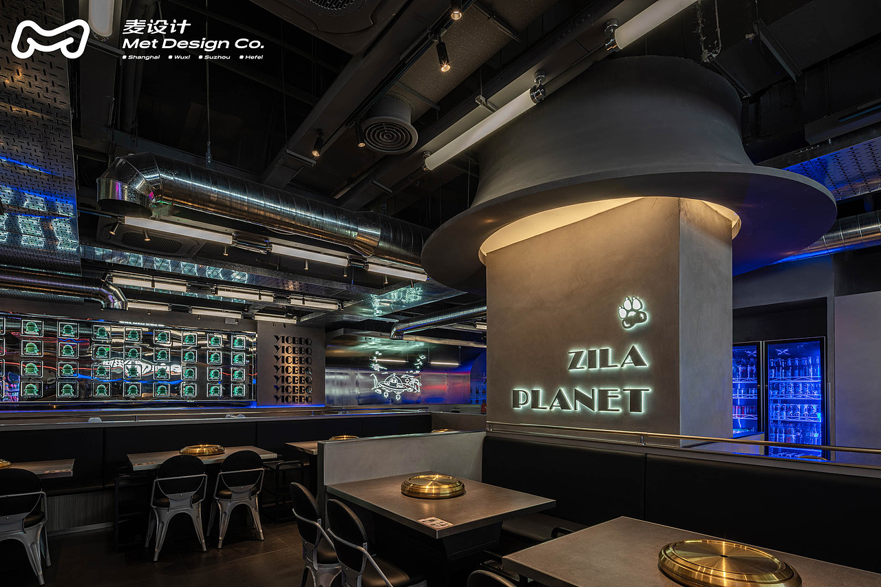 【空间作品】一川烤肉 | 滋啦星球的小恐龙