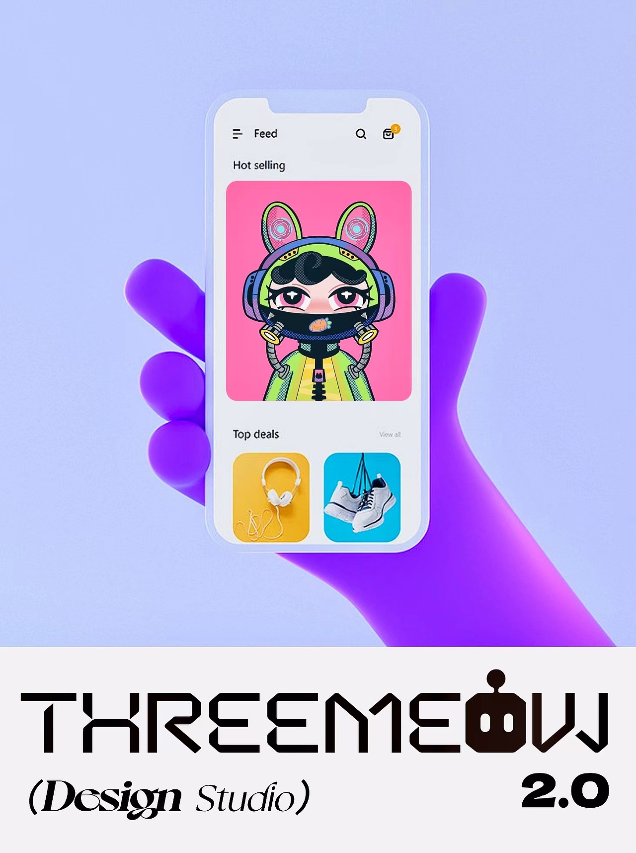 工作室原创潮流品牌升级 NFT ART｜三喵设计（图ZMzE0MTM2NDAw） - 新锐潮流插画 - 站酷设计师三喵设计原创素材 - 站酷ZCOOL