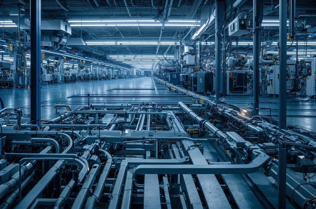 人工智能工厂车间