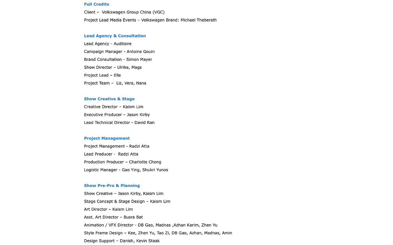 Volkswagen ID. Night & ID.7 World Premiere 2023