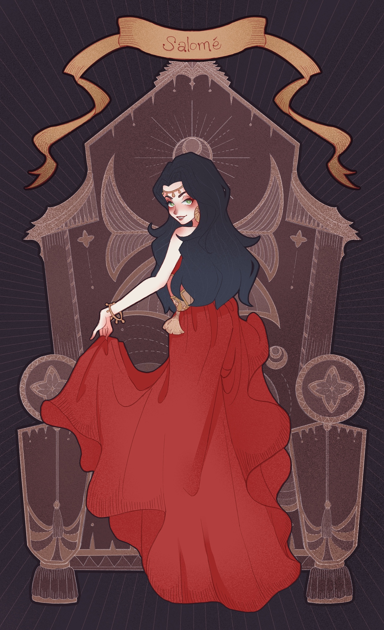 莎乐美（图ZMzQ3MDY4OTg0） - 创作习作 - 站酷设计师霹雳水母原创素材 - 站酷ZCOOL