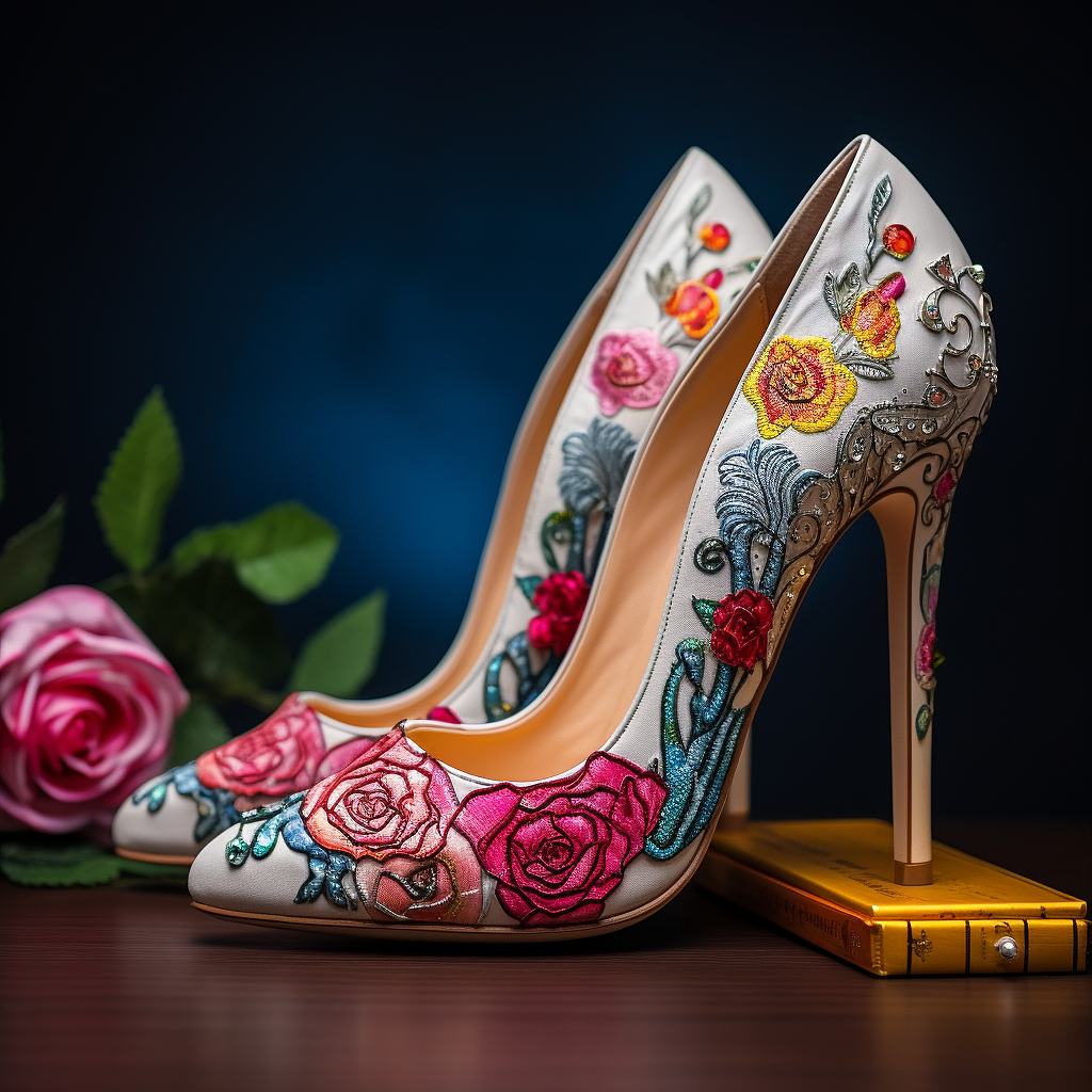 新款少女高跟鞋|设计与摄影|