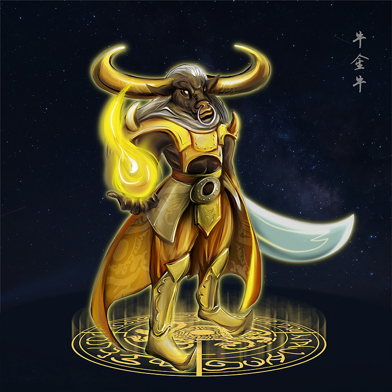 北方七宿——NFT——原画（图ZMzIwNzQ5MTE2） - 商业插画 - 站酷设计师鹿在侧原创素材 - 站酷ZCOOL