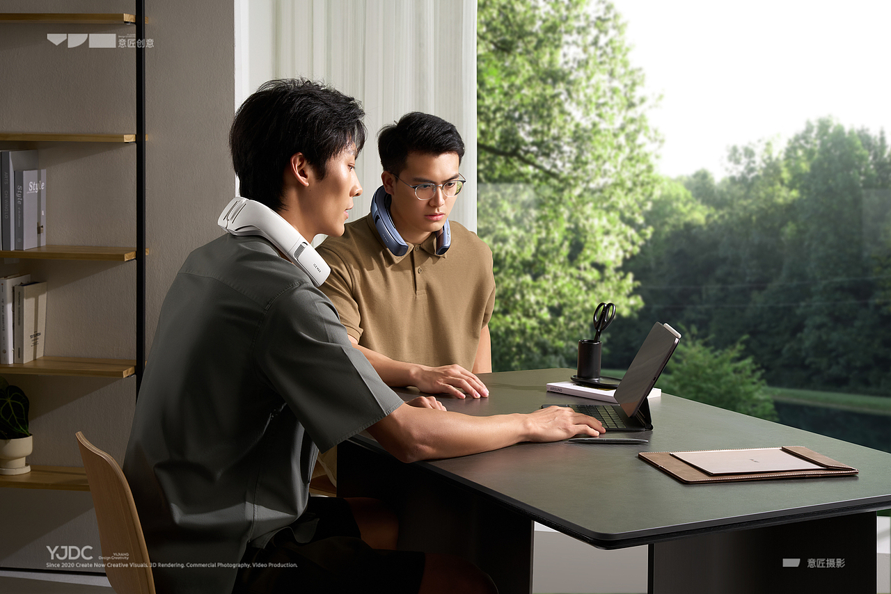 3C摄影 | 锐舞Aice Lite挂脖空调 X 意匠摄影（图ZMzY3MjY1NjEy） - 人像摄影 - 站酷设计师意匠X视觉原创素材 - 站酷ZCOOL