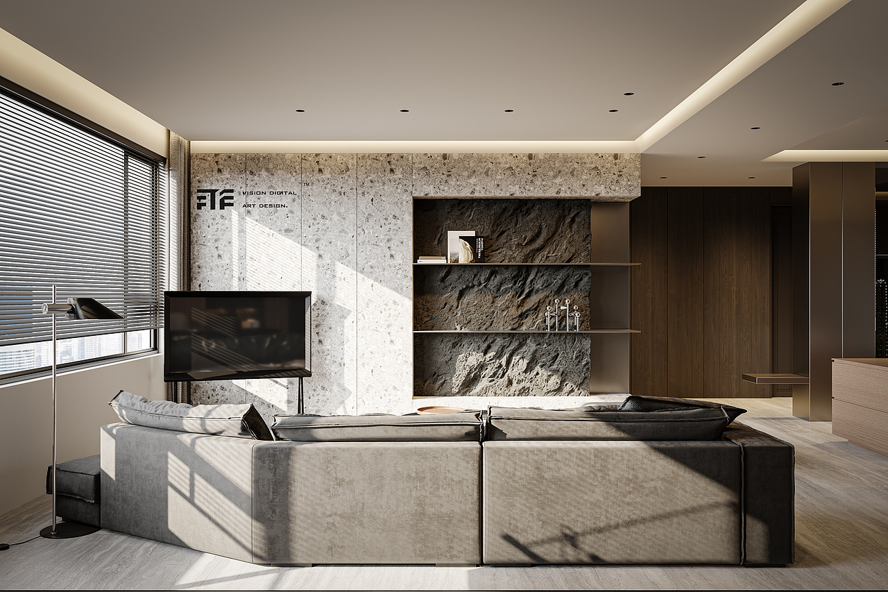 现代极简风格表现