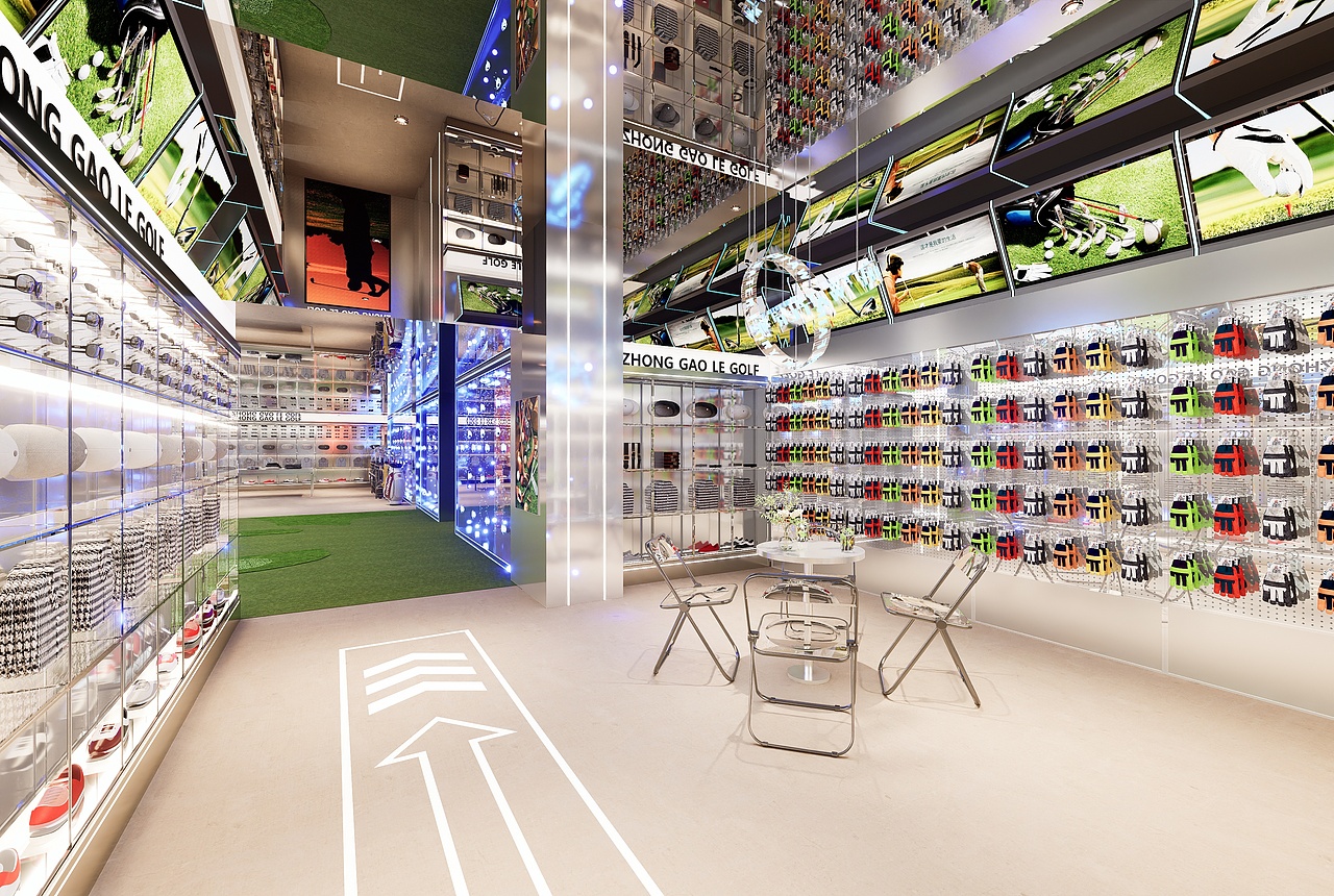 LK DESIGN | 杭州众高乐高尔夫 酒吧及售卖区设计方案