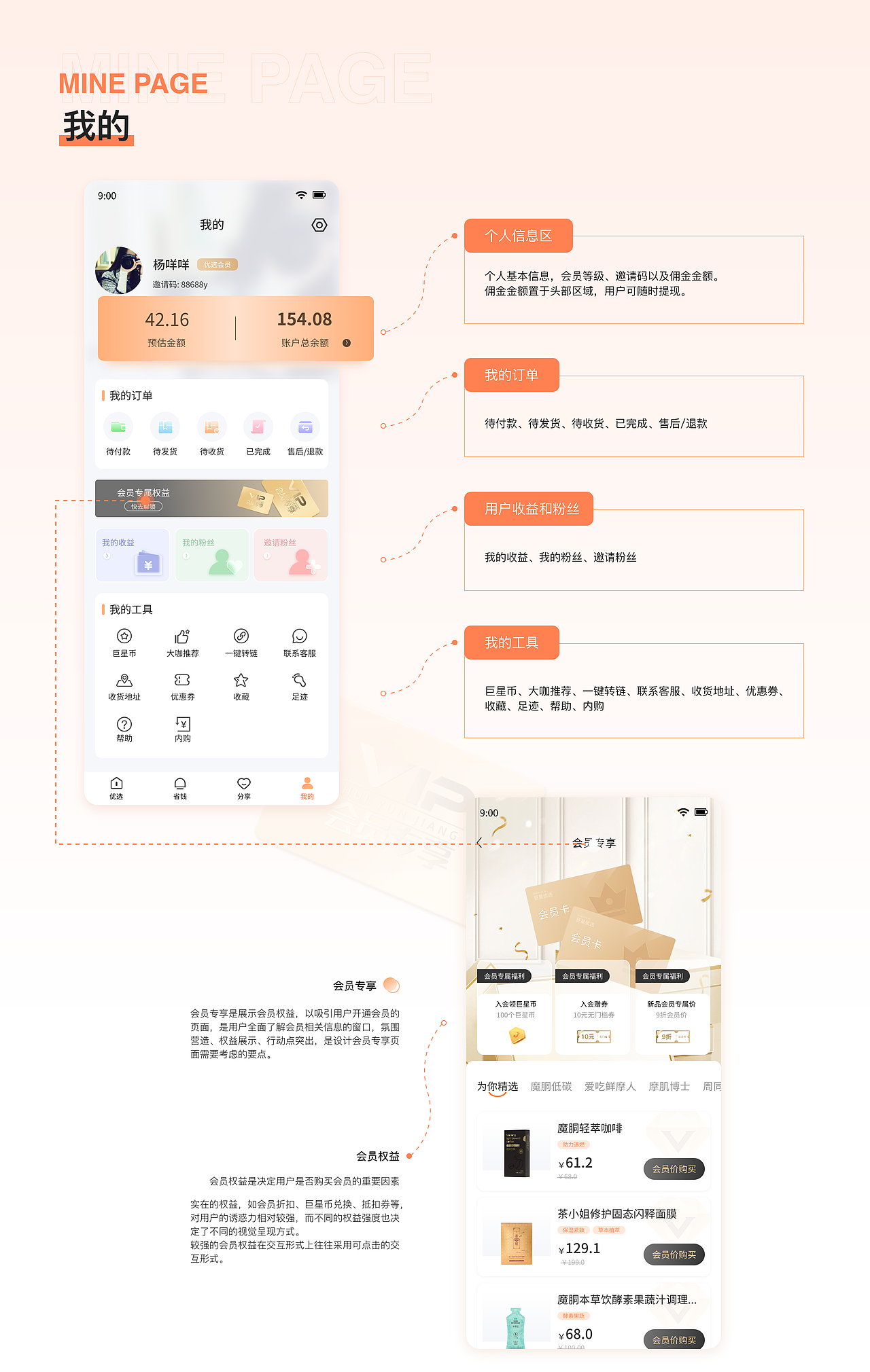 巨星優(yōu)選購物APP（圖ZMzYxNjA0MDM2） - APP界面 - 站酷設計師萱子y原創(chuàng)素材 - 站酷ZCOOL