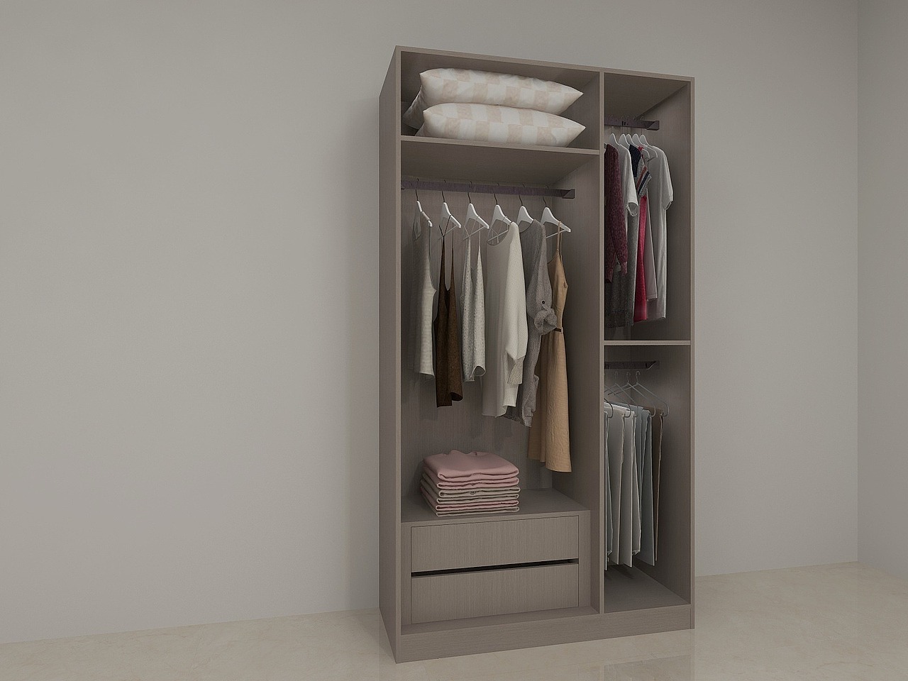 1.2米衣柜 內(nèi)部格局（圖ZMzE5MTk5MjQ0） - 家裝設(shè)計(jì) - 站酷設(shè)計(jì)師圖小丸原創(chuàng)素材 - 站酷ZCOOL