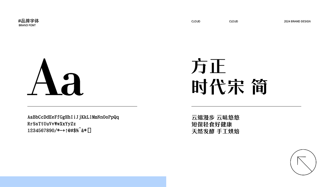 云上漫步烘焙品牌-餐饮策略视觉设计