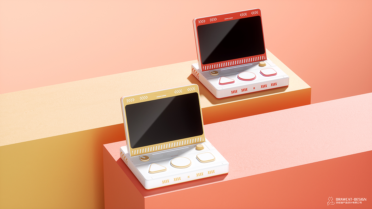 儿童游戏机ID设计 | ID design of children's game