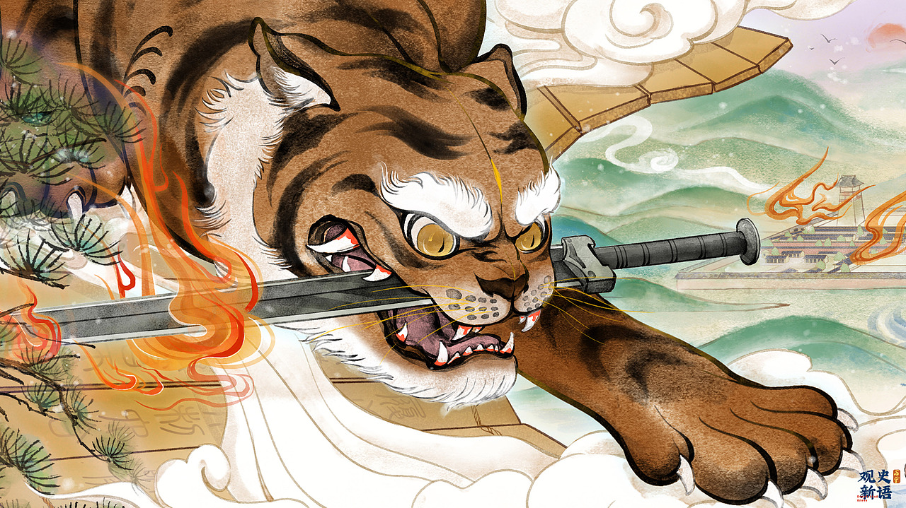 观史新语（图ZMzI2MzIxODA4） - 商业插画 - 站酷设计师与严原创素材 - 站酷ZCOOL