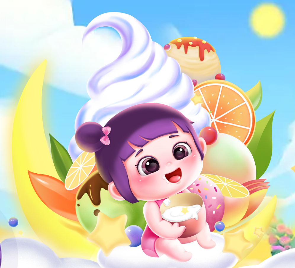 星玥小妹妹（图ZMzMyMzgyMjUy） - 儿童插画 - 站酷设计师小星玥原创素材 - 站酷ZCOOL
