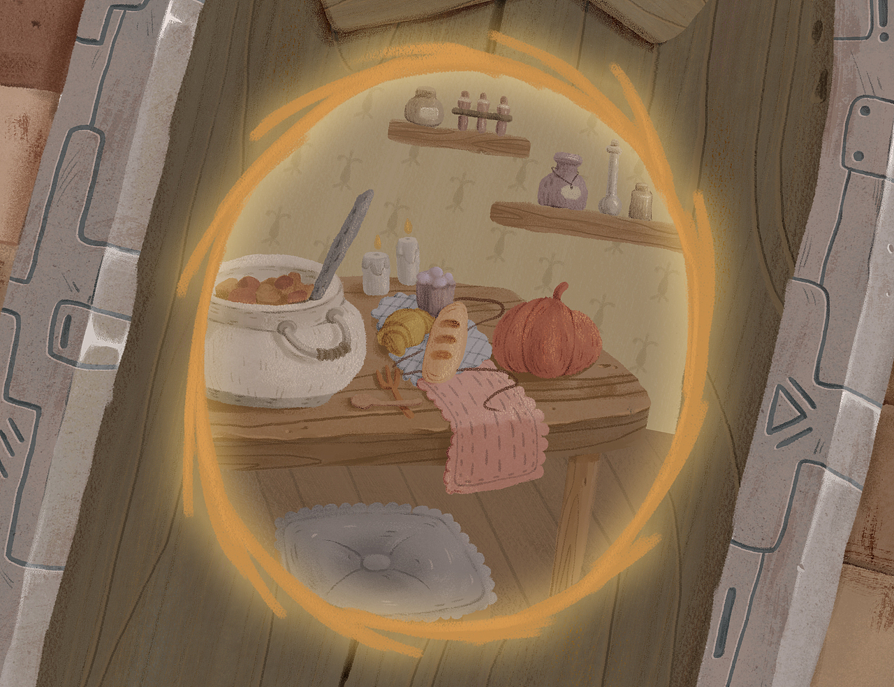 原创插画 · 魔法傲罗任务