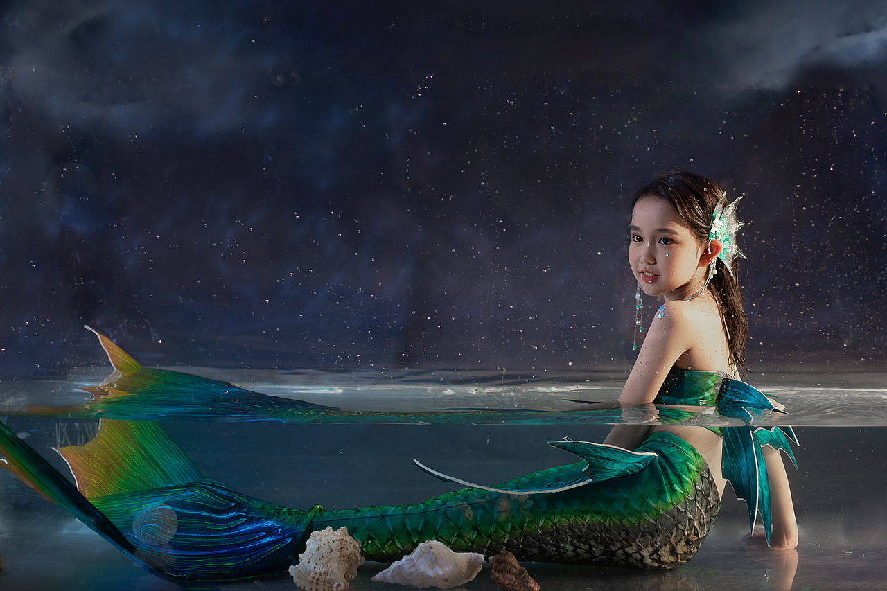 人魚(yú)姬（圖ZMzEzMDc3MTgw） - 人像攝影 - 站酷設(shè)計(jì)師峰子原創(chuàng)原創(chuàng)素材 - 站酷ZCOOL