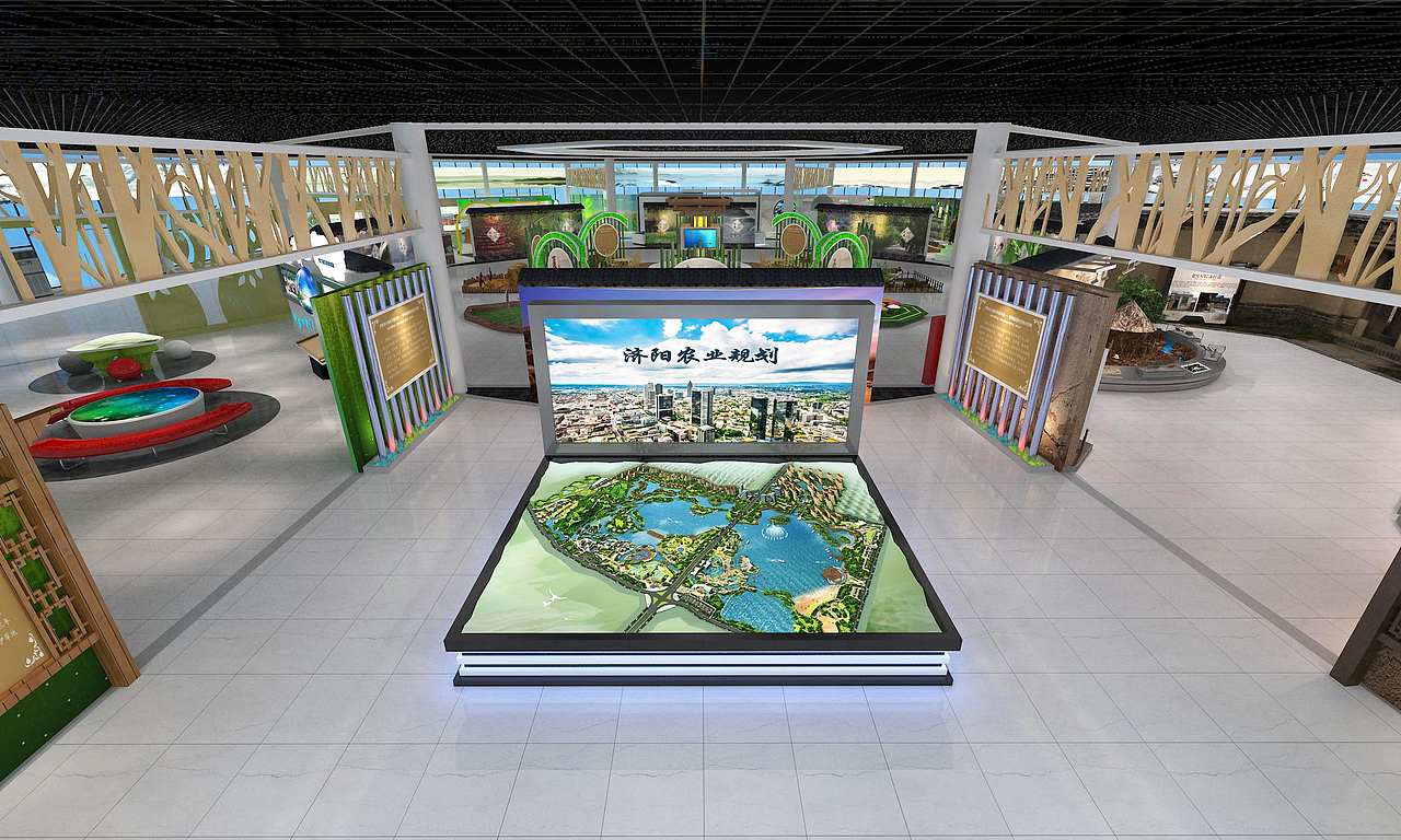 展示云 | 农耕博物馆（图ZMzA0Mzk3Nzg0） - 建筑设计 - 站酷设计师展示云空间设计原创素材 - 站酷ZCOOL