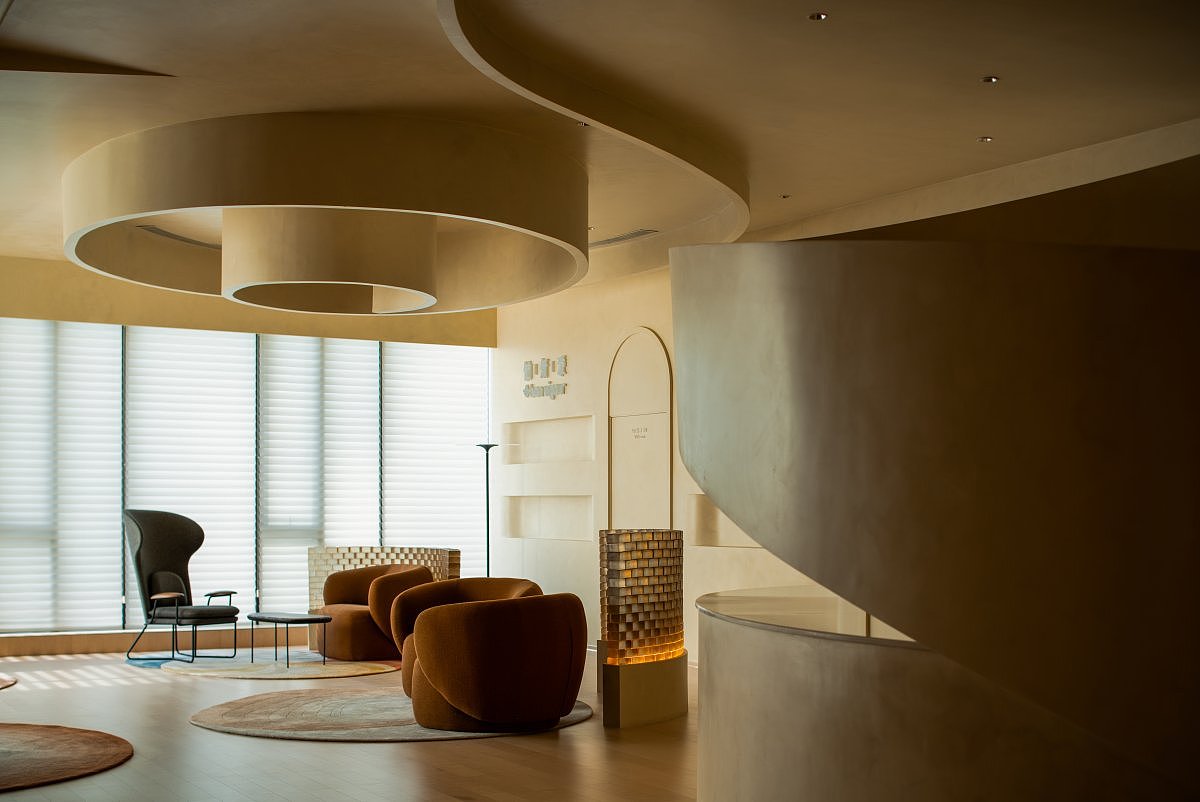 弧形空间与异形艺术地毯的碰撞🌟（图ZMzQwNzI1MTg0） - 家装设计 - 站酷设计师圣鼎地毯SDLam原创素材 - 站酷ZCOOL