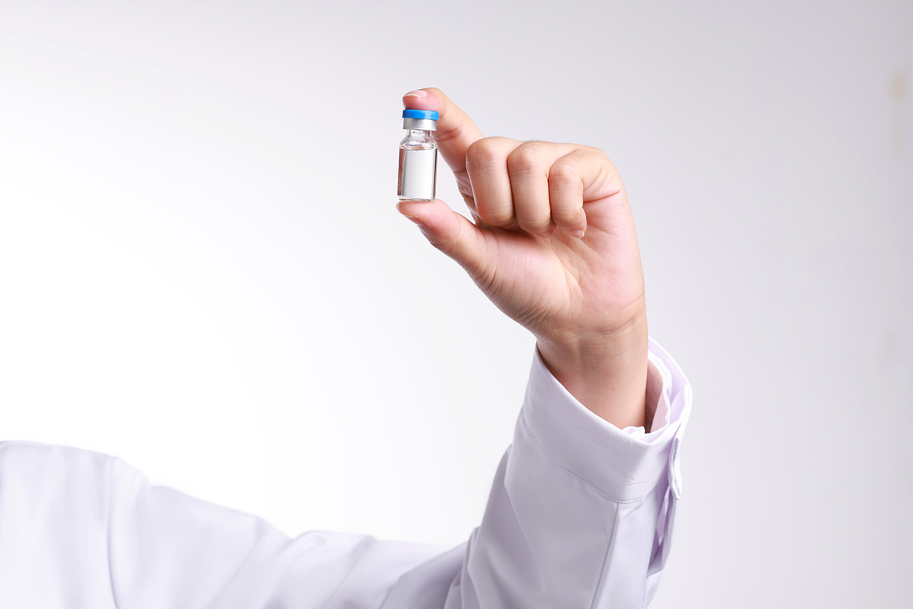 医生大夫护士医疗注射新冠疫情防护白底医护模特图_u