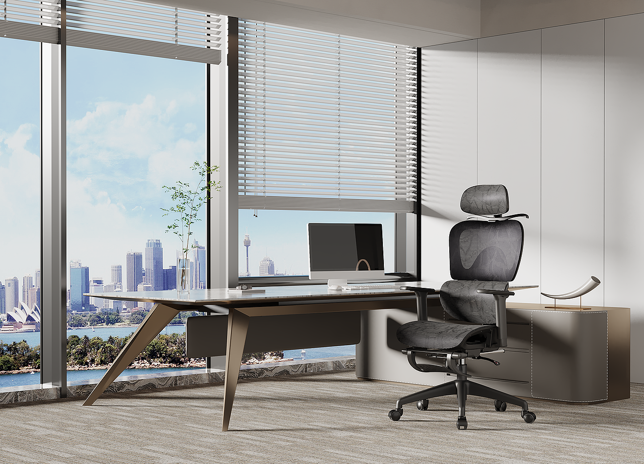 电脑办公椅渲染图（图ZMzIzMjA0MDky） - 生活用品 - 站酷设计师riks原创素材 - 站酷ZCOOL