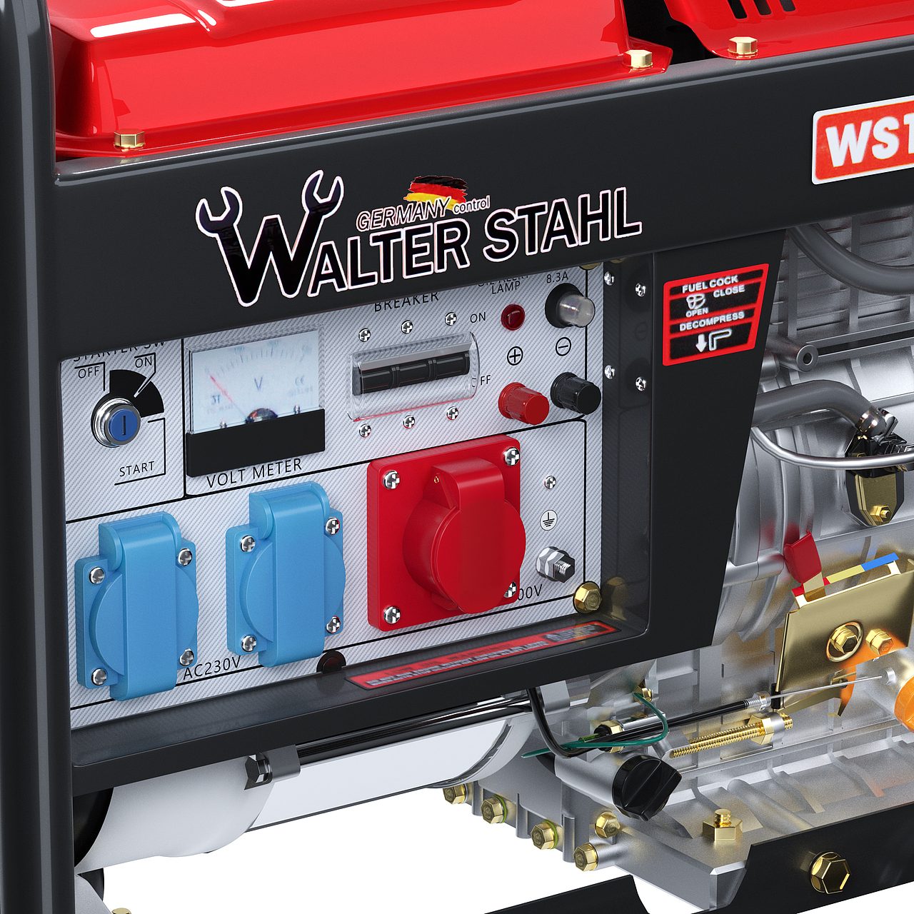 产品建模-发电机WS11000