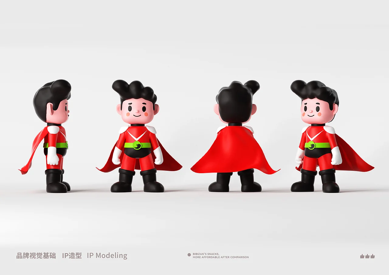 比比赞 休闲零食 品牌升级IP设计 