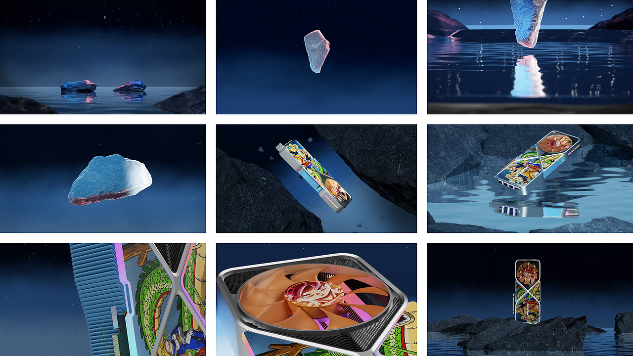 七龙珠联名3090显卡动画