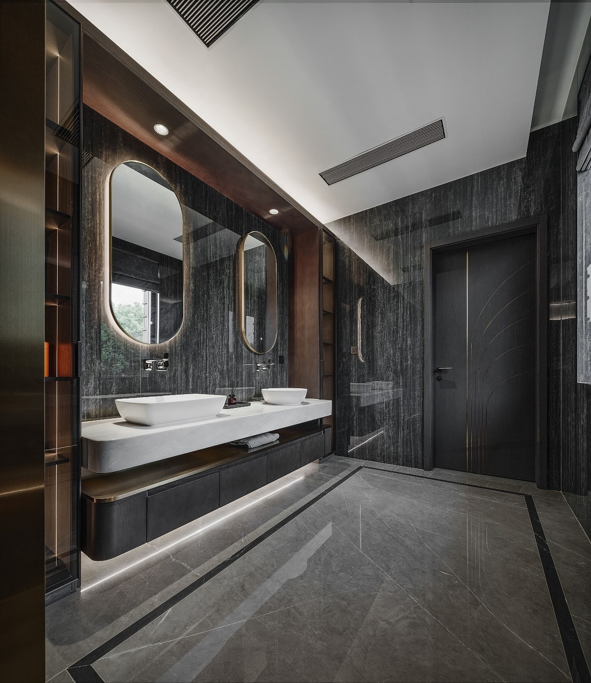 別墅黑色現(xiàn)代輕奢（圖ZMzUxMDY2NjE2） - 家裝設(shè)計(jì) - 站酷設(shè)計(jì)師Z816902199原創(chuàng)素材 - 站酷ZCOOL