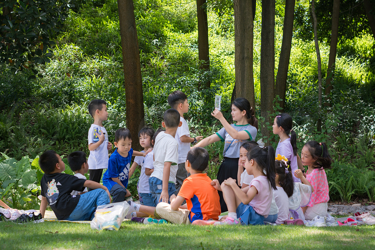 儿童户外活动摄影 户外课拍摄