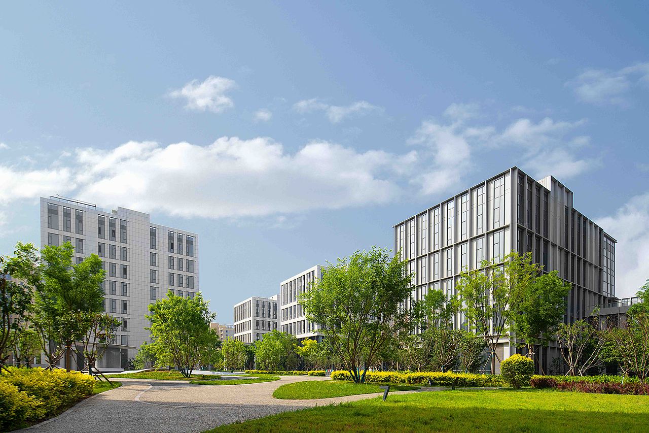 景观摄影建筑摄影 北京气象中心拍摄