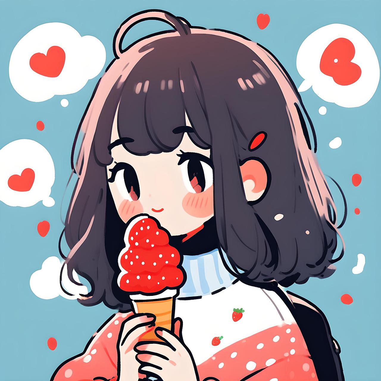 可可爱爱 头像系列