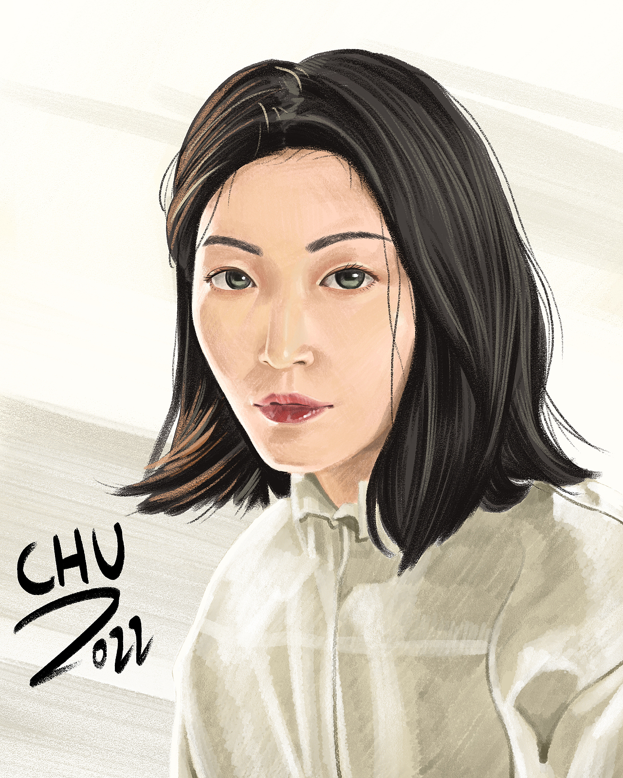 人像习作（图ZMzE5NjY3MTUy） - 创作习作 - 站酷设计师两碗饭就饱原创素材 - 站酷ZCOOL