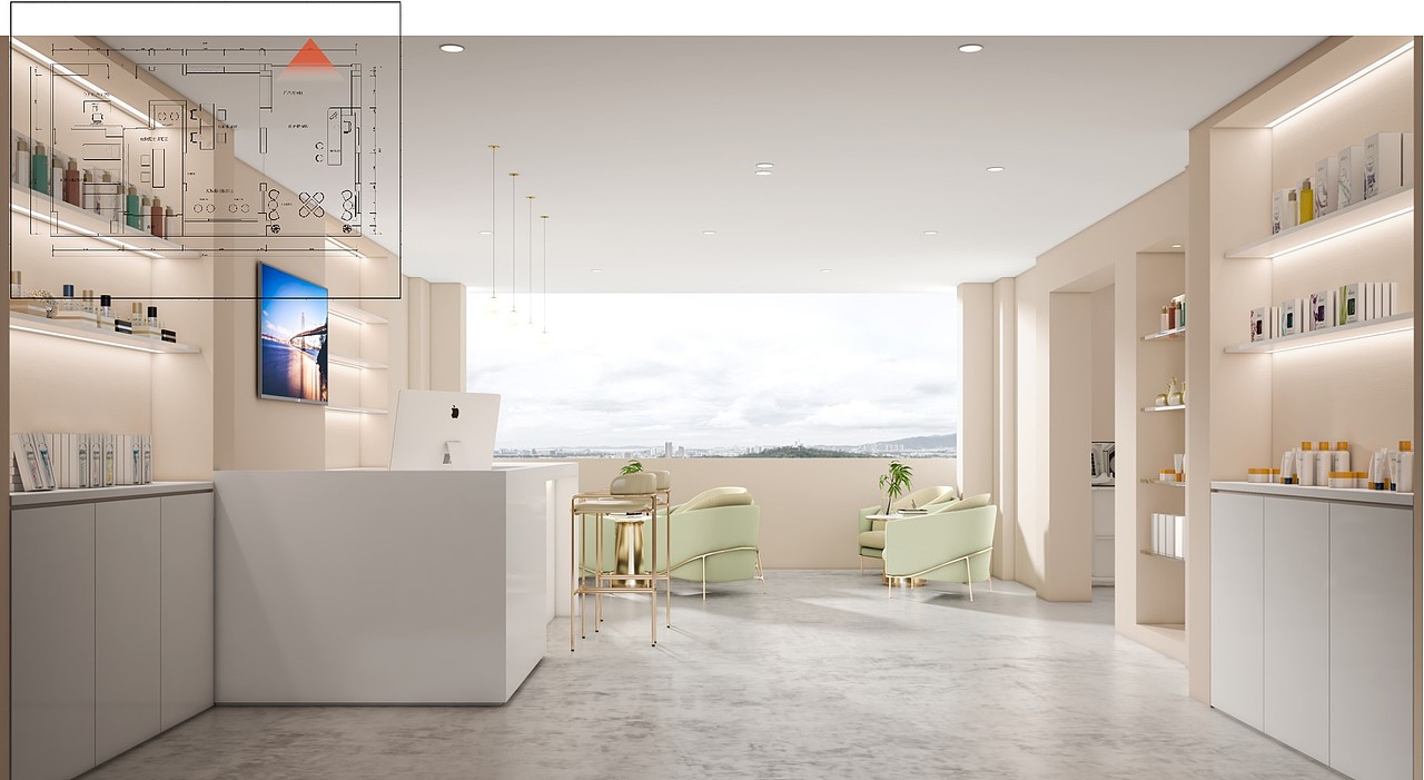 美肤研究院设计效果