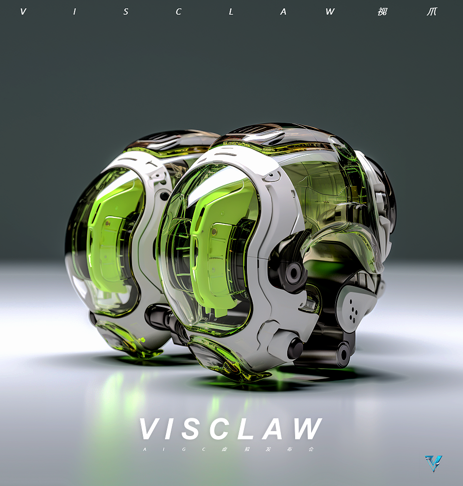 AI 创作_ 耳机壳 _ 工业风格 