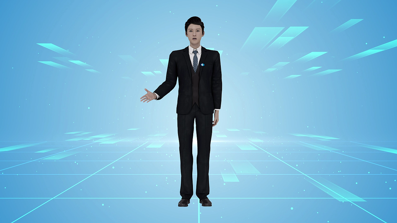 角色演讲视频素材制作