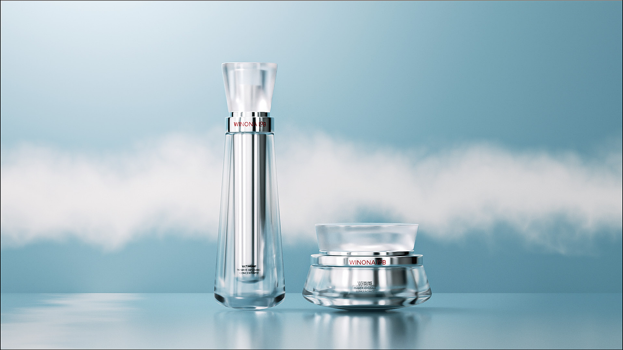 美妆产品设计护肤品造型设计外观设计产品建模效果图