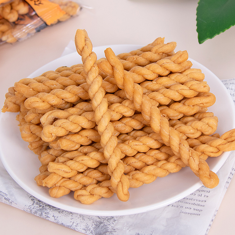 麻花组合装 海苔咸芝麻甜葱油咸味休闲零食