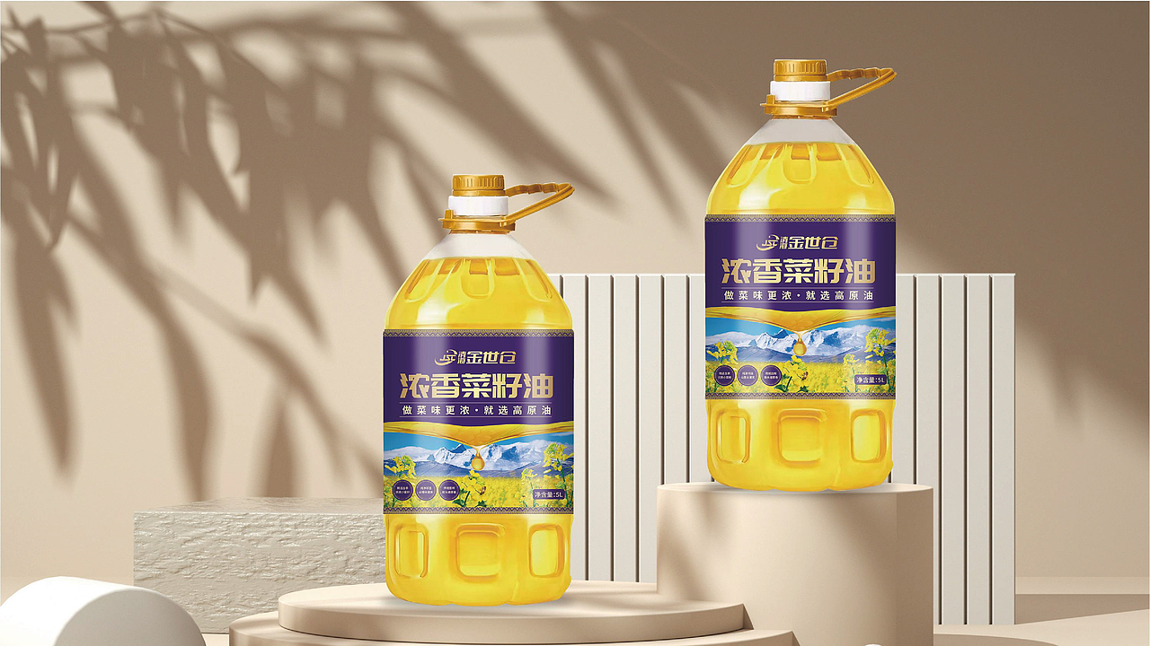 青海湟鱼高原菜籽油品牌全案策划升级