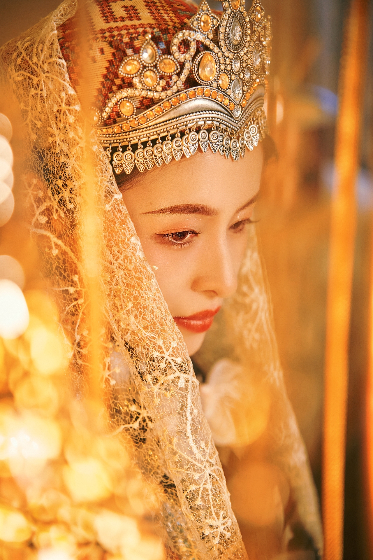 新疆大巴扎人像旅拍写真—维吾尔族服饰