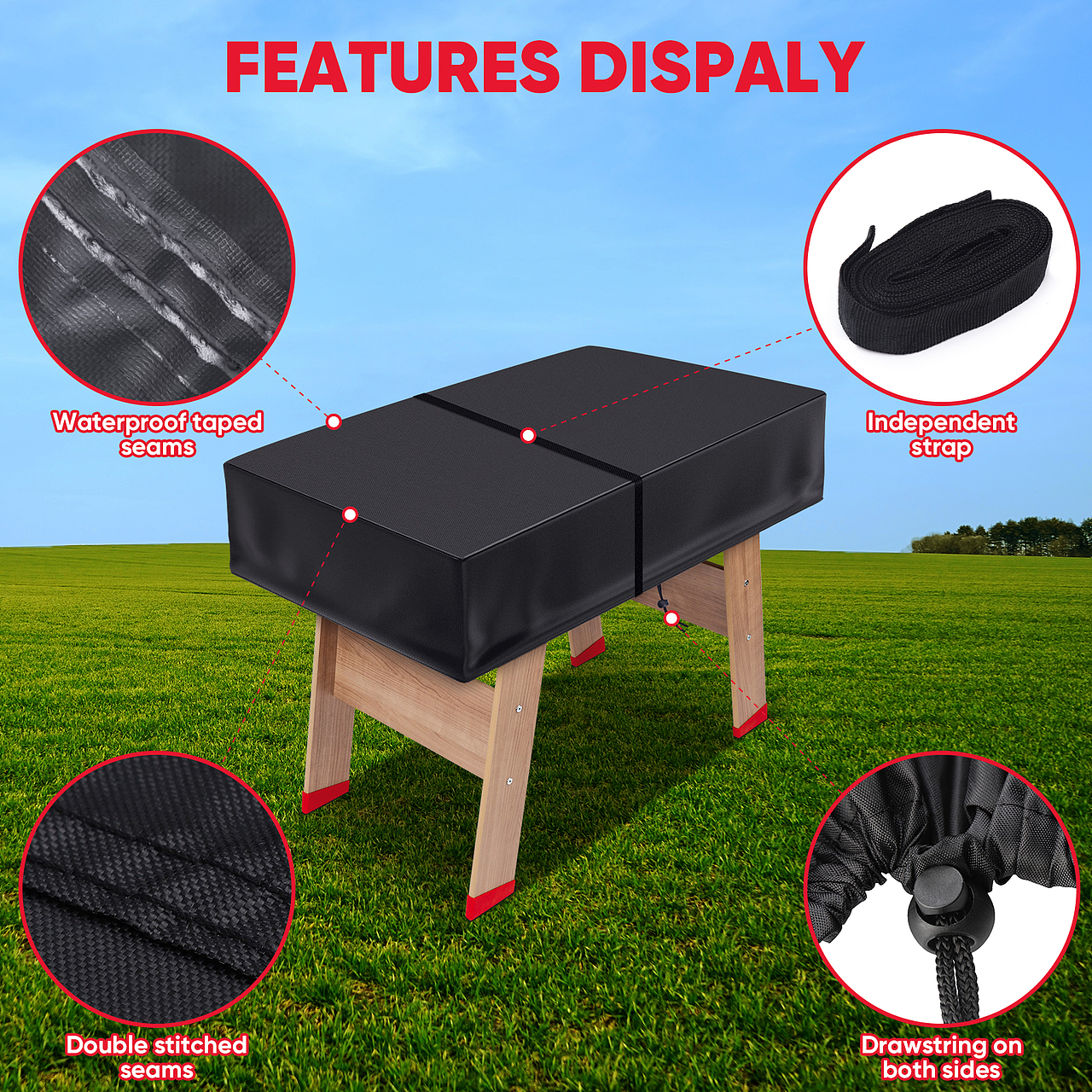 足球桌罩/桌上足球防护罩/足球桌保护罩/跨境足球桌罩