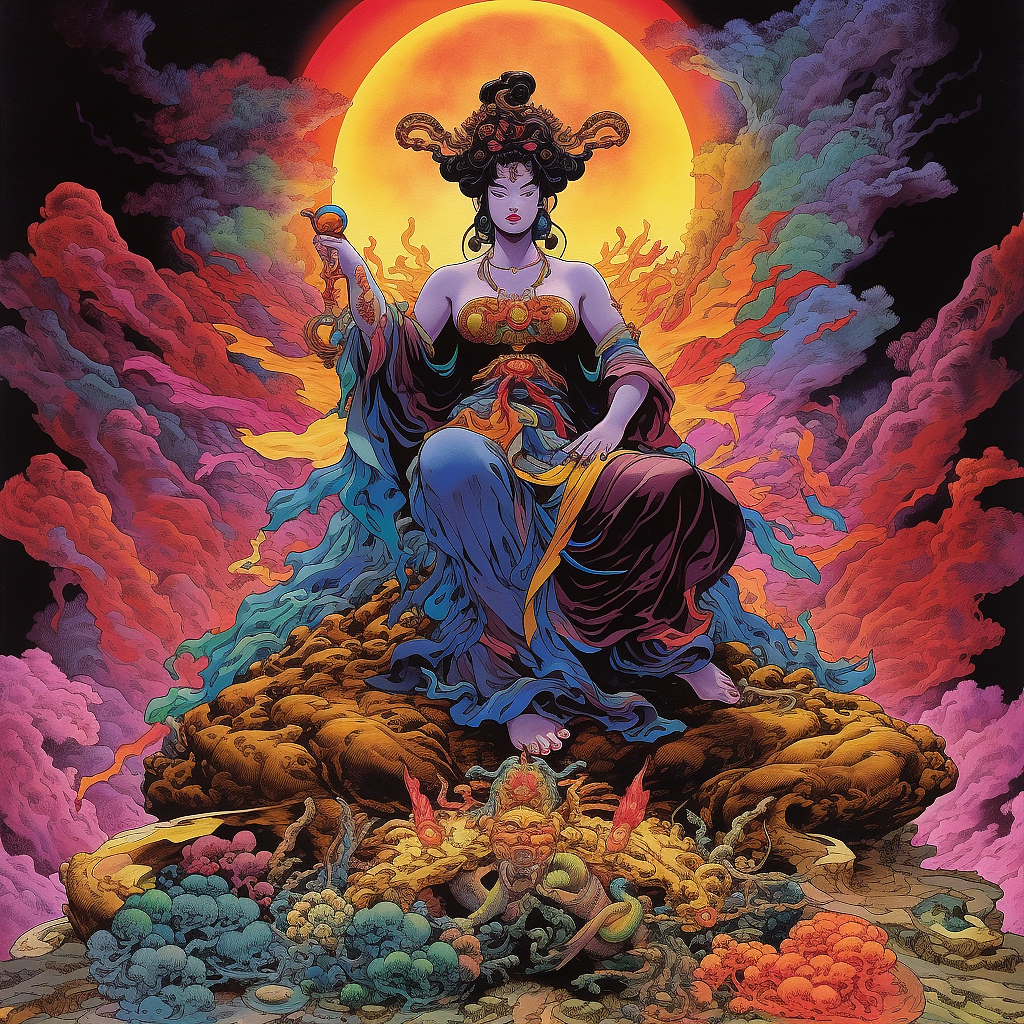 修罗场1（图ZMzM5MzYzMDQ0） - 商业插画 - 站酷设计师lss199947原创素材 - 站酷ZCOOL