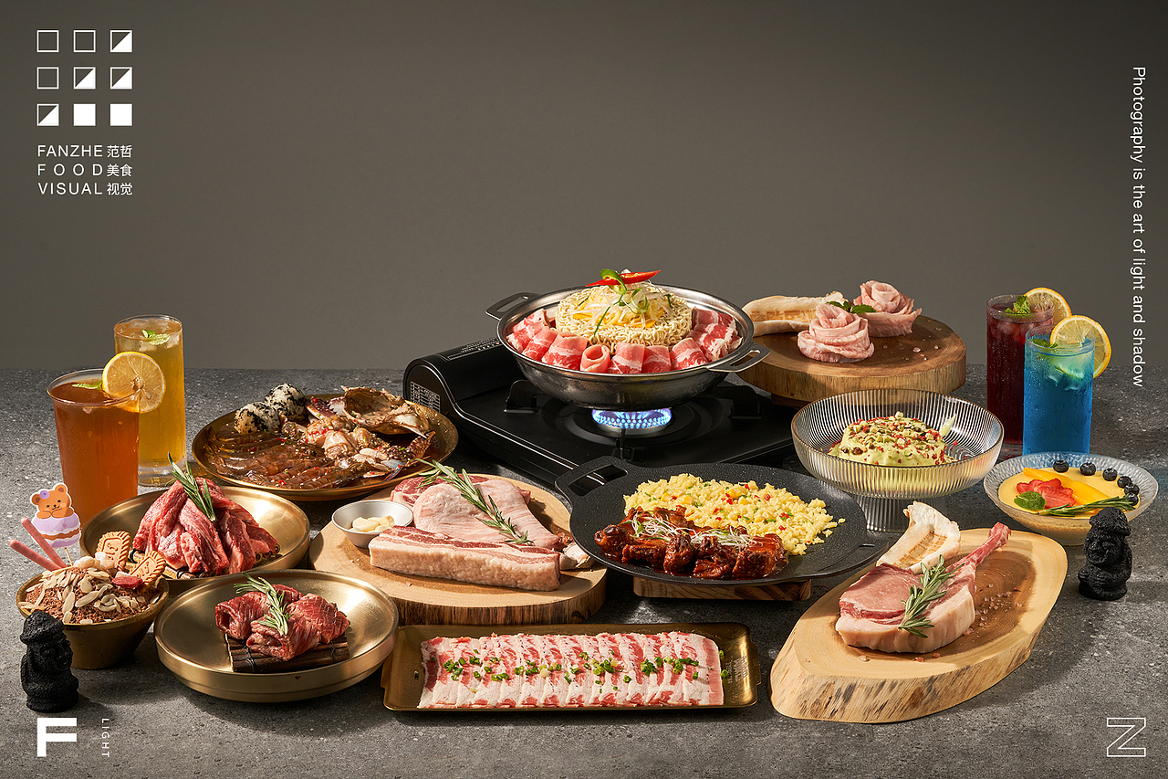 美食摄影 | 肉欧巴创意韩料 ×范哲美食视觉（图ZMzU0ODY3NDk2） - 美食摄影 - 站酷设计师范哲美食视觉原创素材 - 站酷ZCOOL