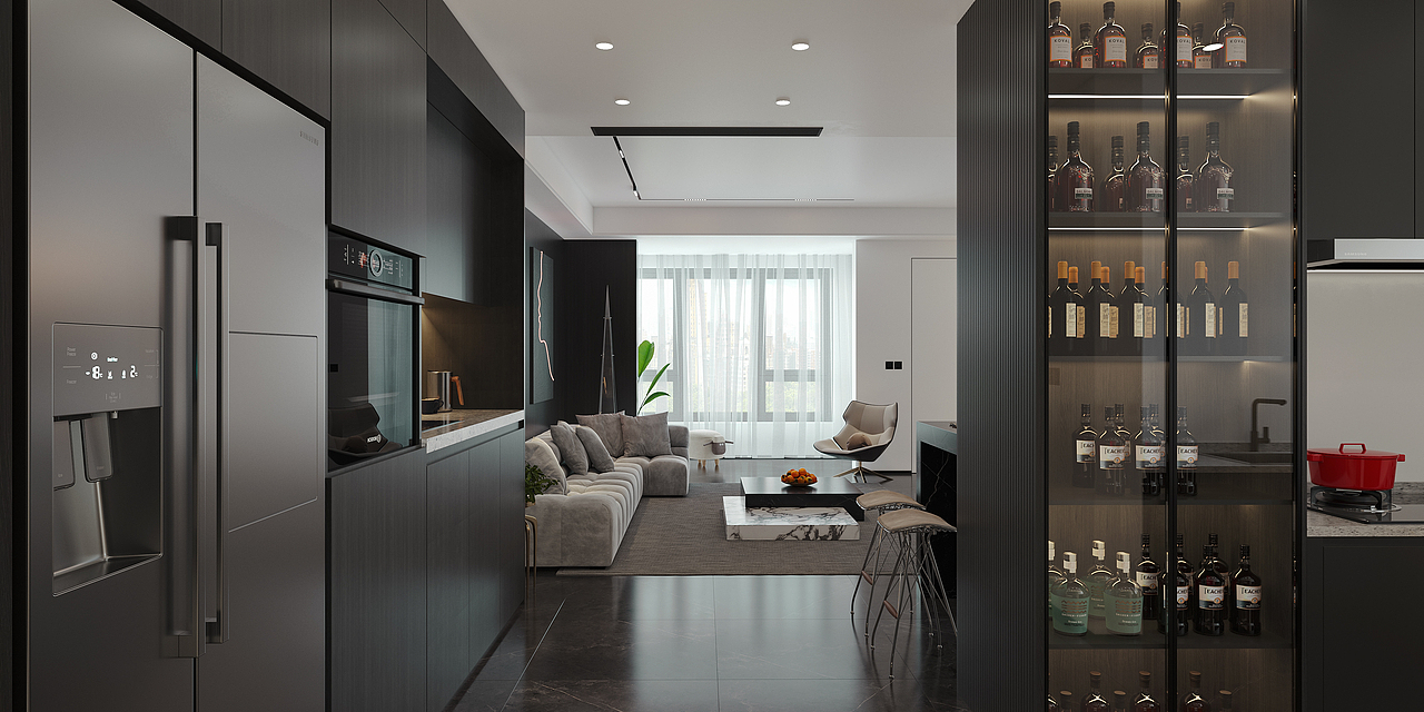 樣板間（圖ZMzQzODU0MDM2） - 家裝設(shè)計 - 站酷設(shè)計師南山無梅落z原創(chuàng)素材 - 站酷ZCOOL