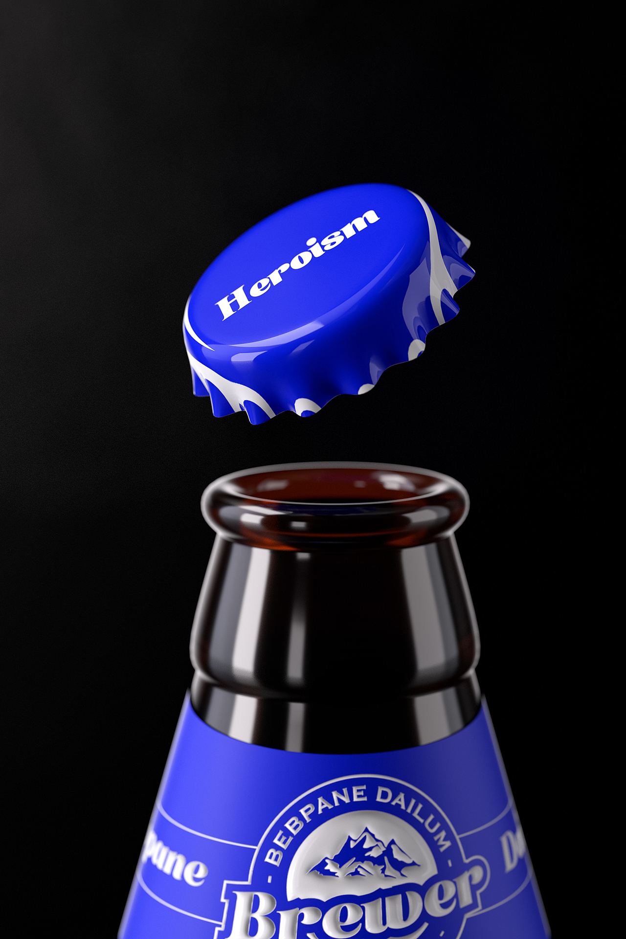 Heroism | 黑麦精酿啤酒包装设计