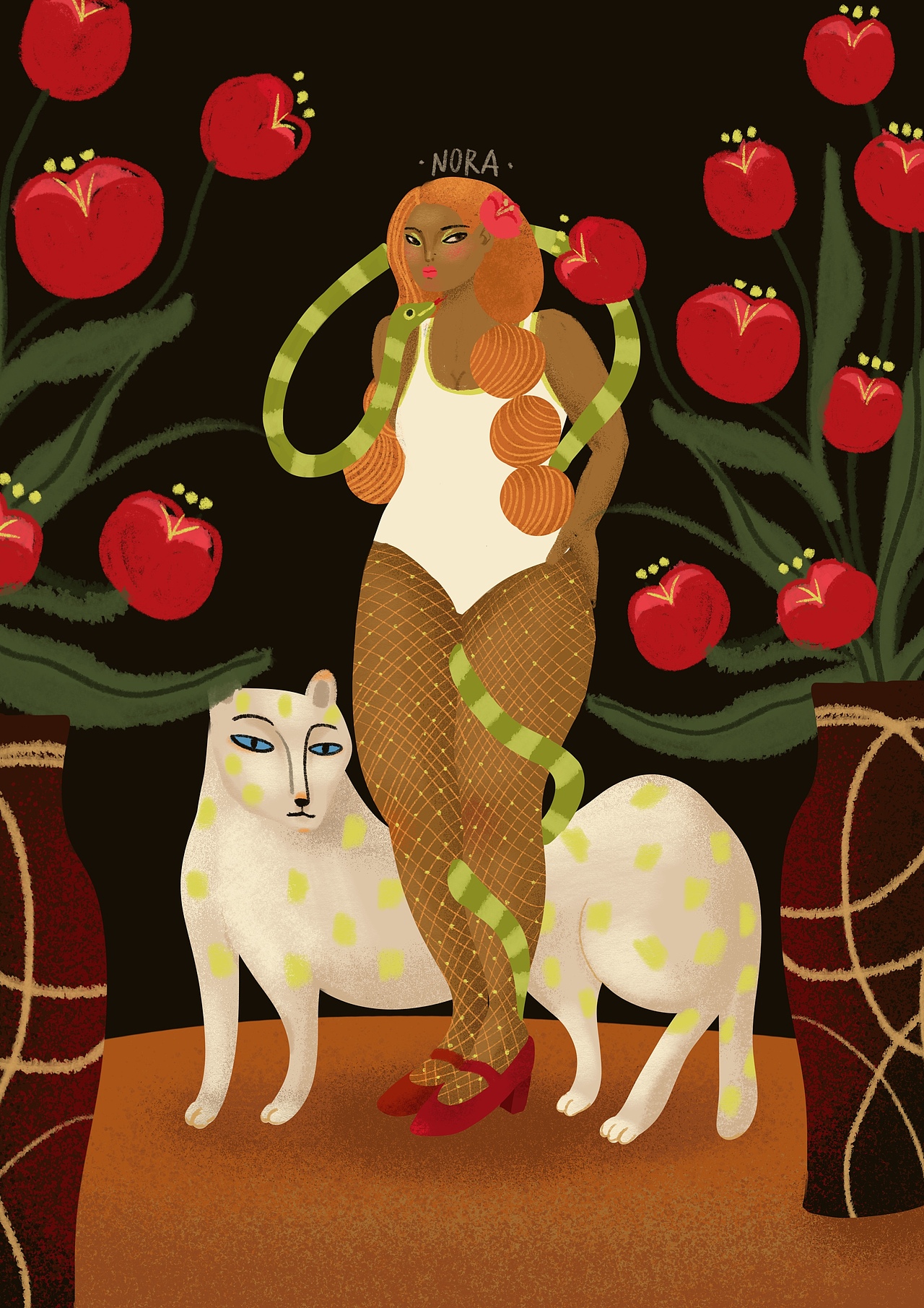 《一切如你》第一弹（图ZMzI2MzY4NjEy） - 艺术插画 - 站酷设计师肉拉牌NORA原创素材 - 站酷ZCOOL