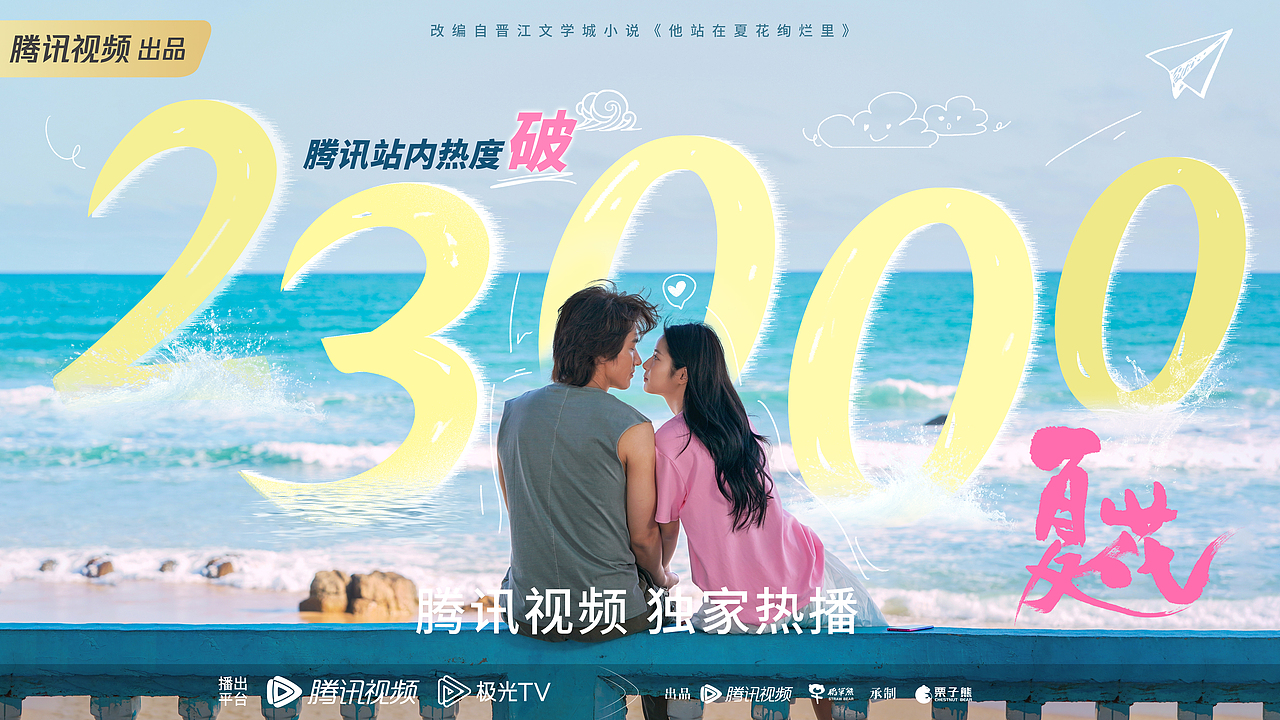 影視劇《夏花》新媒體海報（圖ZMzM0NjkyMjQw） - 海報 - 站酷設(shè)計(jì)師影視設(shè)計(jì)師西米原創(chuàng)素材 - 站酷ZCOOL